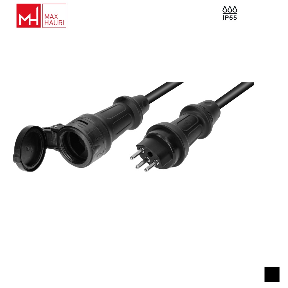 Max Hauri Kabel IP55 T23 » T23, H07RN-F 3G2.5, noir