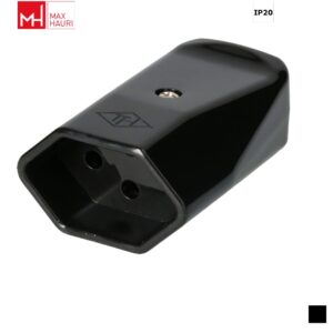 Max Hauri TH T13, LNPE Cable socket, Screw contact, black