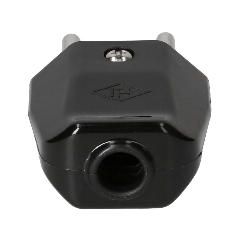 Max Hauri TH T12, LNPE petit Fiche de câble, Contact à vis, noir – Image 4