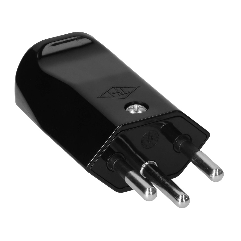 Max Hauri TH T12, LNPE large Fiche de câble, Contact à vis, noir – Image 6
