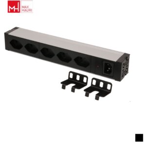Max Hauri PDU C14 » 5 x T13 1U, black