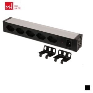 Max Hauri PDU C14 » 5 x T13 1U, noir