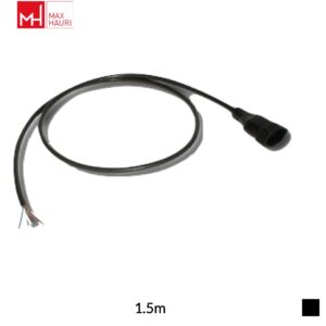 Max Hauri Cable PUR Bare End » T13, H07BQ-F 3G1.5, 1.5m, black