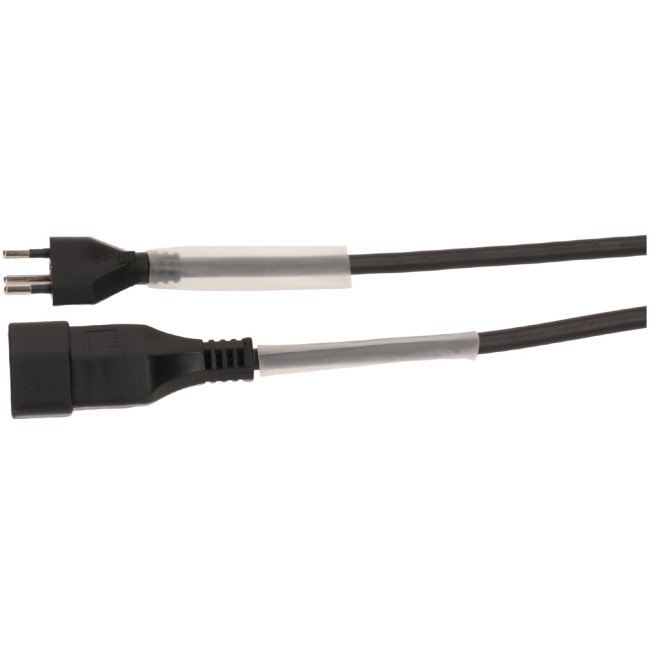 Max Hauri Câble T12 » T13, gaine thermorétractable H05VV-F 3G1.5, noir – Image 4