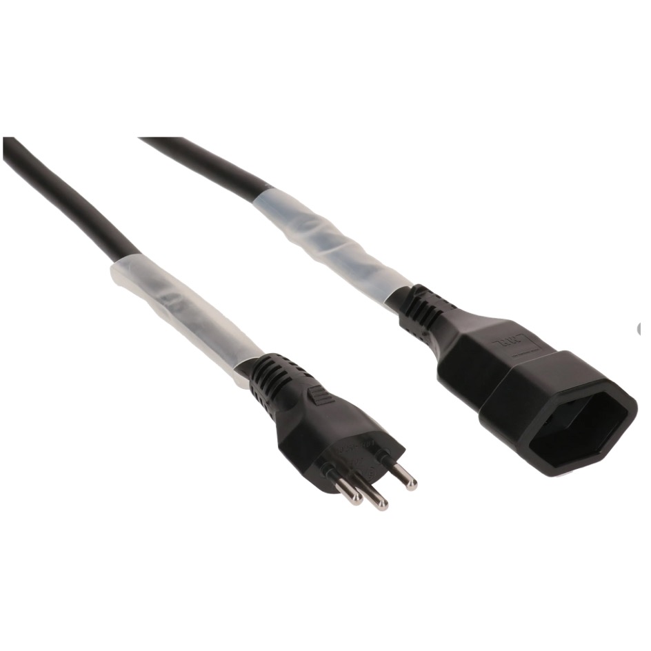 Max Hauri Câble T12 » T13, gaine thermorétractable H07RN-F 3G1.5, noir – Image 2