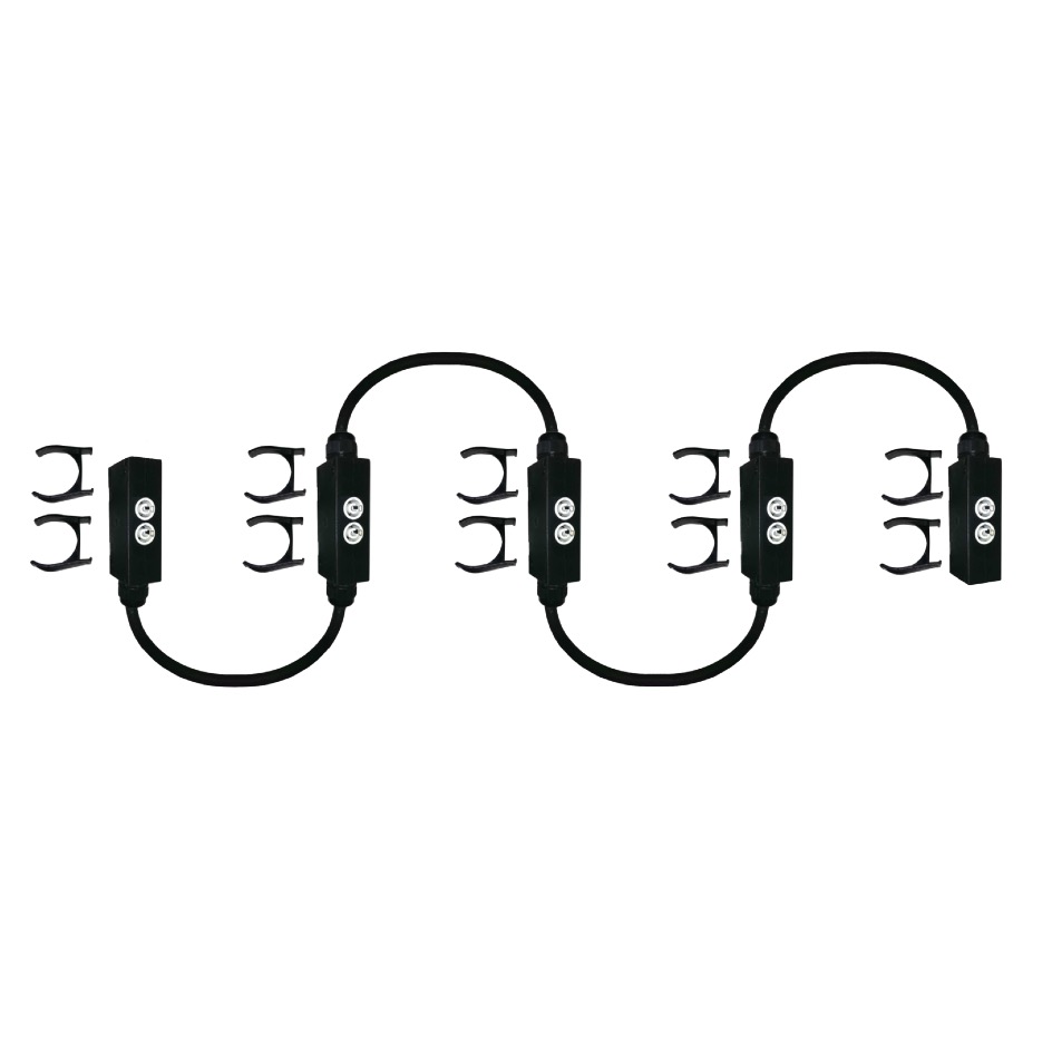 Rigport L1BUS PowerBUS powerCON grau, TITANEX 3G2.5, 10m, schwarz – Bild 2