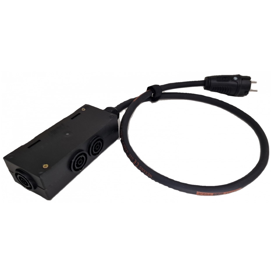 Rigport L1-T1BUS-1-S SchukoD » powerCON TRUE 1, TITANEX 3G2.5, 1m, schwarz – Bild 2