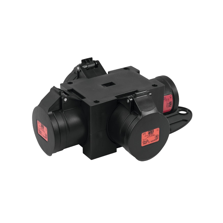 Rigport CEE16+ Distributeur triple, noir – Image 5