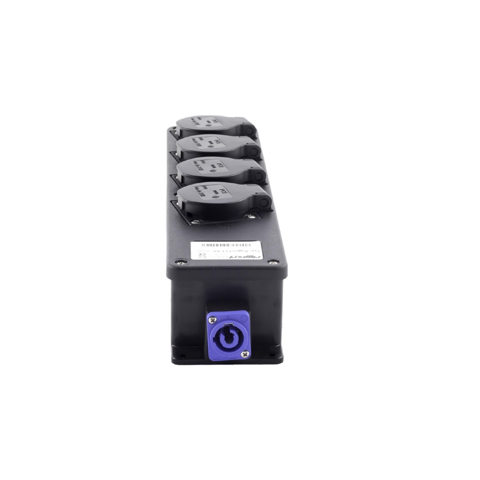 Rigport L1S4 powerCON blau » 04 x SchukoD, schwarz – Bild 5