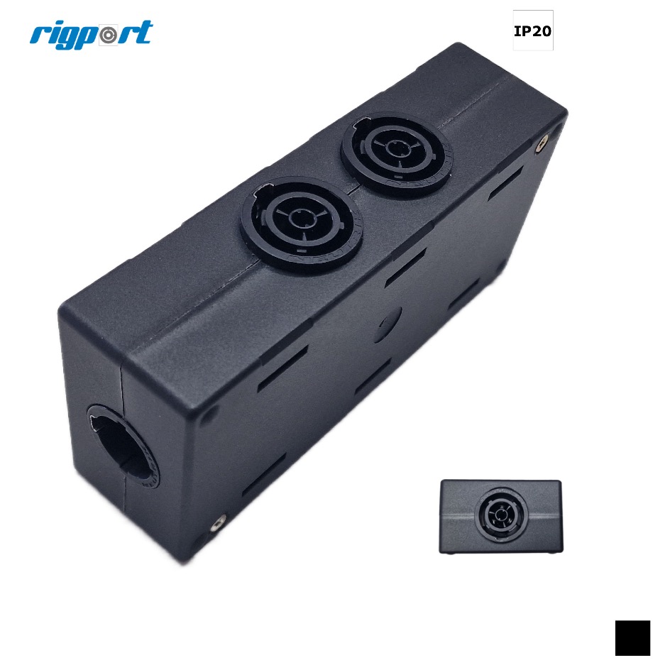 Rigport L1-T1 powerCON TRUE 1, schwarz