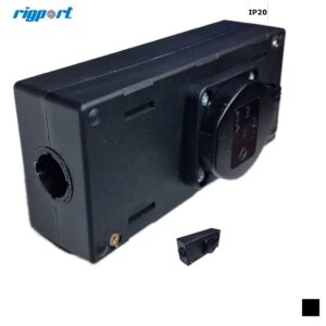 Rigport L1S2T1 powerCON TRUE 1 » 02 x SchukoD, black