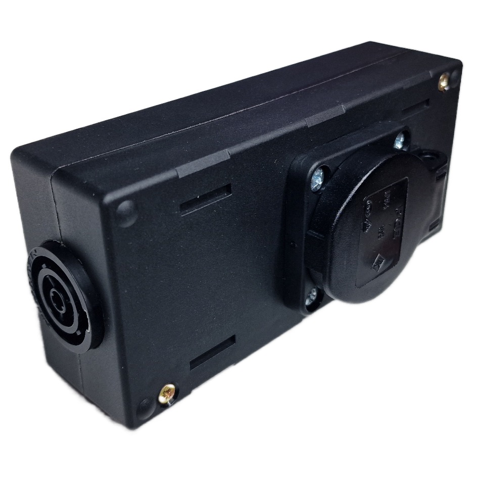 Rigport L1S2T1 powerCON TRUE 1 » 02 x SchukoD, black - Image 4