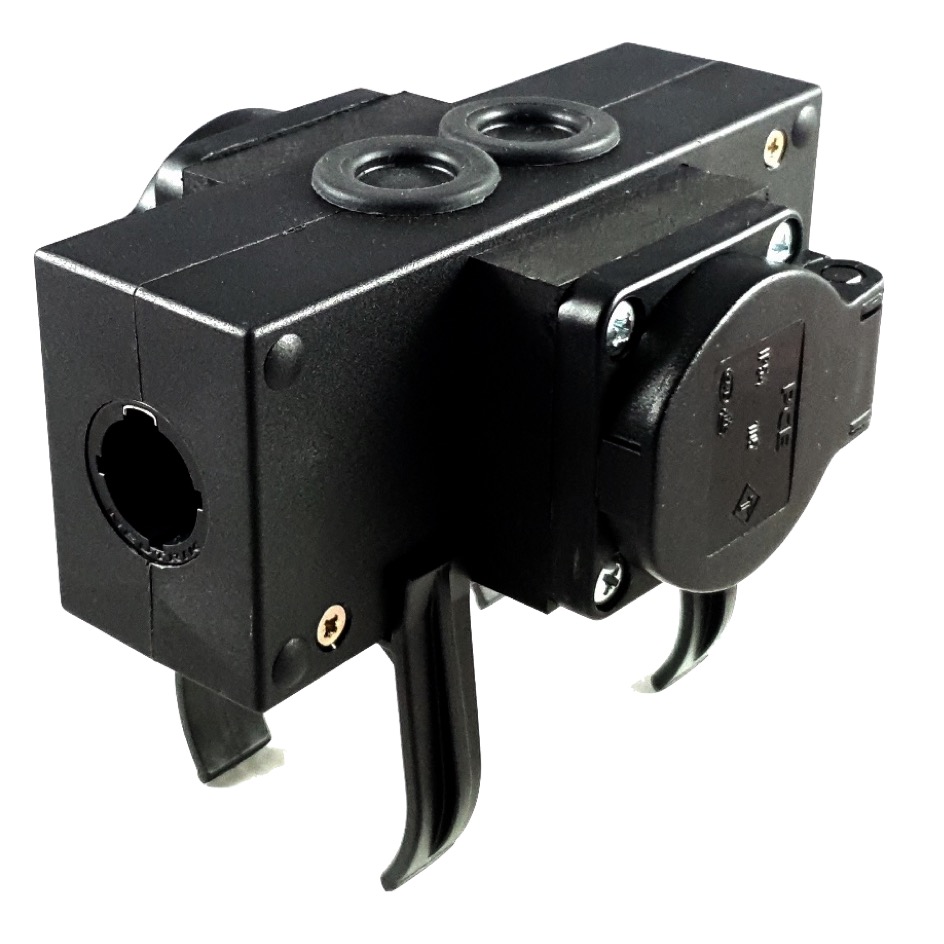 Rigport L1S2T1 powerCON TRUE 1 » 02 x SchukoD, black - Image 8