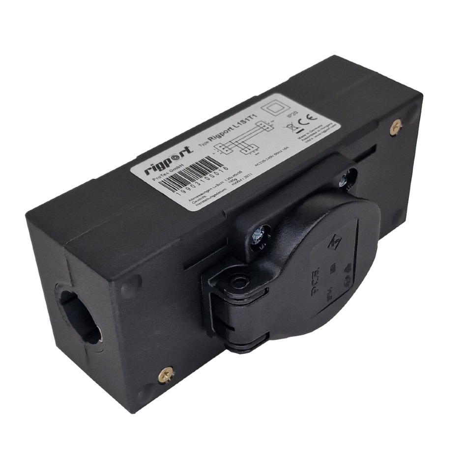 Rigport L1S2T1 powerCON TRUE 1 » SchukoD, black - Image 2