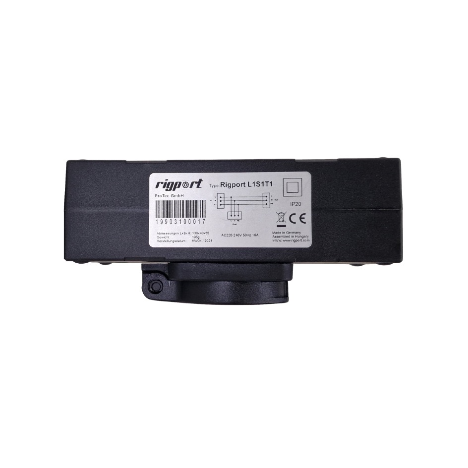 Rigport L1S2T1 powerCON TRUE 1 » SchukoD, black - Image 4