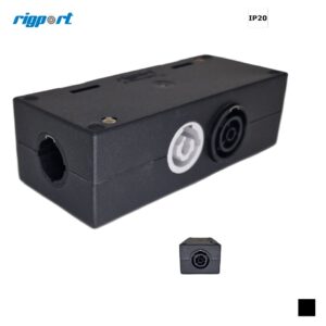 Rigport L1-T1 » 2xPC powerCON TRUE 1 » 2x powerCON gris, noir
