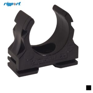 Rigport CLAMP50, Pipe Ø 50mm, black