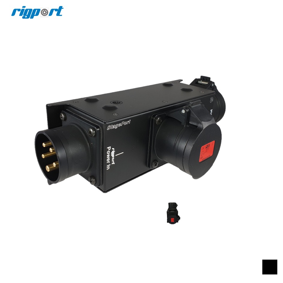 Rigport RPL16CEE-MKII CEE16-5 distributor, black