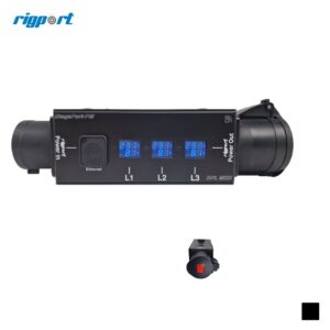 Rigport RPL16-PM CEE16-5 Power Monitor, noir