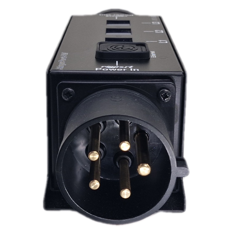 Rigport RPL16-PM CEE16-5 Power Monitor, black - Image 3