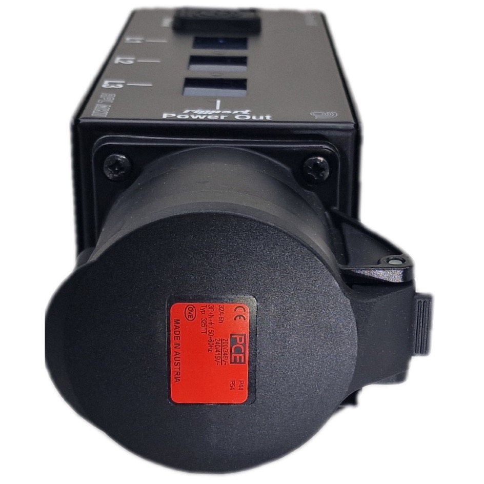 Rigport RPL16-PM CEE16-5 Power Monitor, black - Image 4