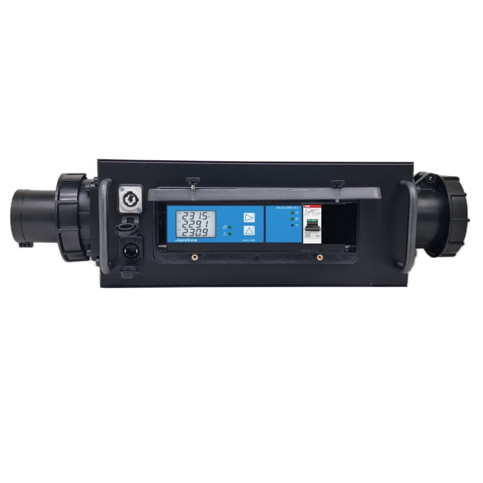 Rigport RPL125-PM-WD PRO CEE125-5 Moniteur d'énergie, noir – Image 2