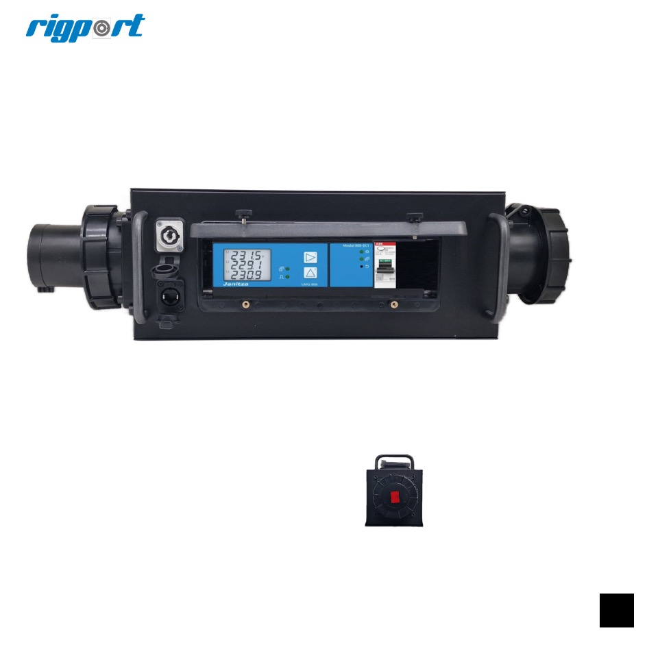 Rigport RPL125-PM-WD PRO CEE125-5 Energy Monitor, black