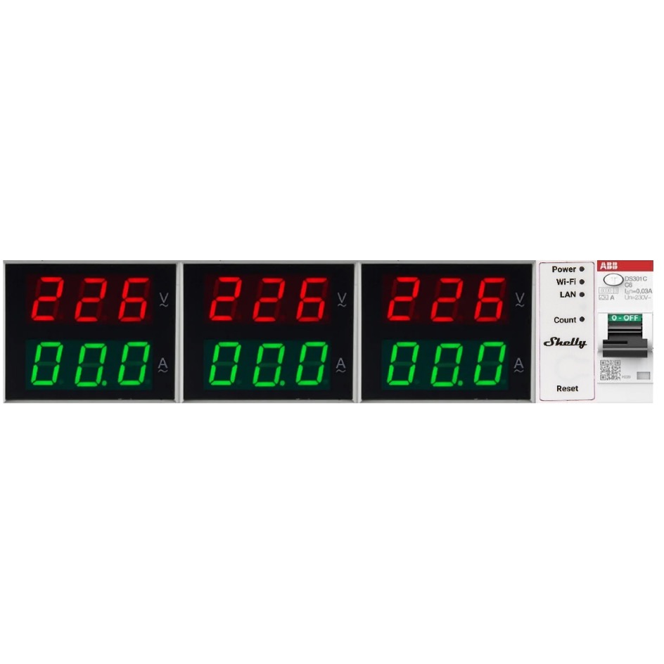 Rigport RPL63-PM CEE63-5 Power Monitor, noir – Image 7