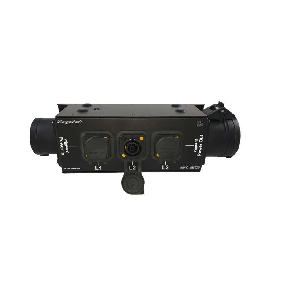 Rigport RPL16T1-MKII-WD CEE16-5 » 3 x powerCON TRUE1 WiFi Power Monitor, black - Image 4