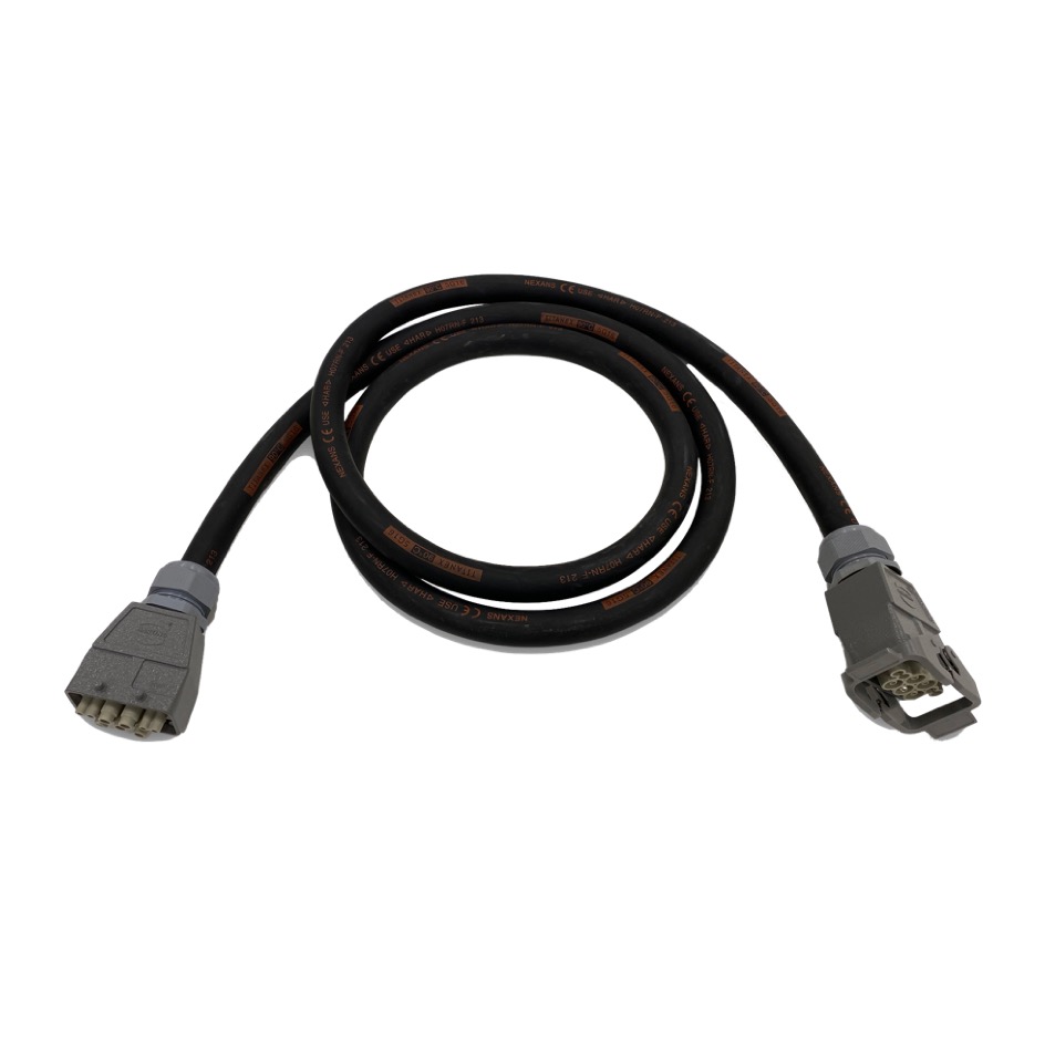 Stagesmarts ANSCHLUSSKABEL Harting 63A » Harting 63A, TITANEX 5G16, 2m, schwarz – Bild 2