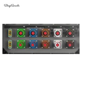 Stagesmarts Mise à niveau de la C72TV vers une entrée Powerlock 750A, une sortie de boucle