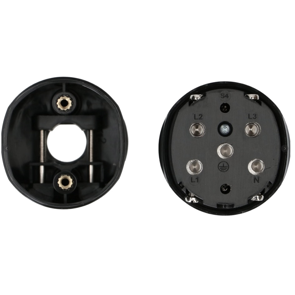 Max Hauri TH T25, 3LNPE Kabelstecker, Schraubkontakt, schwarz – Bild 6