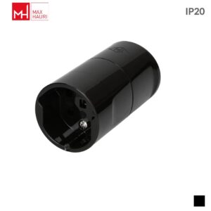 Max Hauri TH T25, 3LNPE Kabelbuchse, Schraubkontakt, schwarz