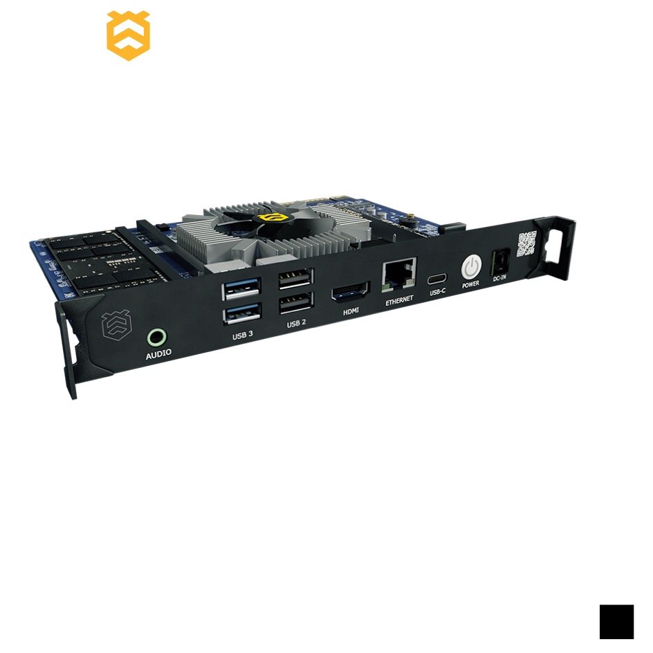 Hive Media Control Beeblade MINIMA Mediaserver 500GB, schwarz