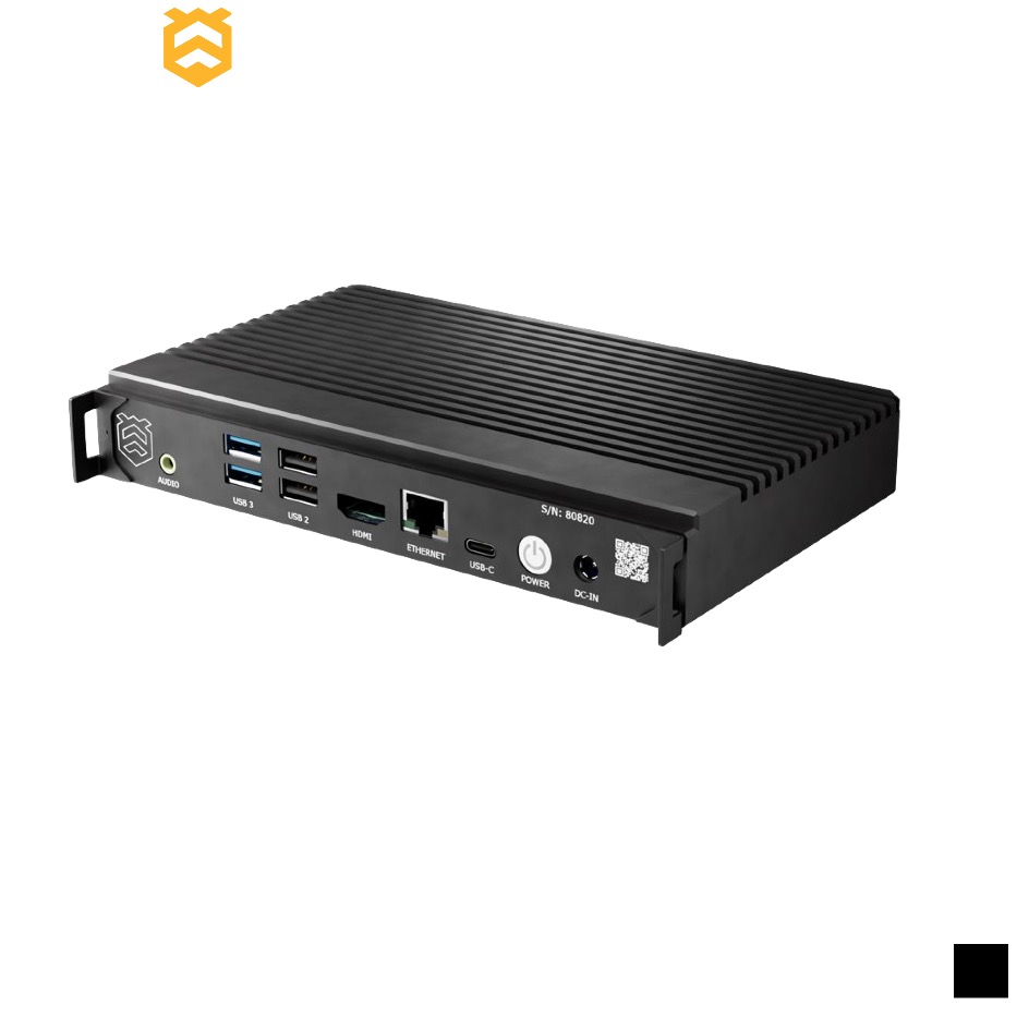 Hive Media Control Beebox PLUTO 4TB, black