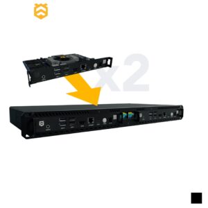 Hive Media Control NUCLEUS Gehäuse, schwarz