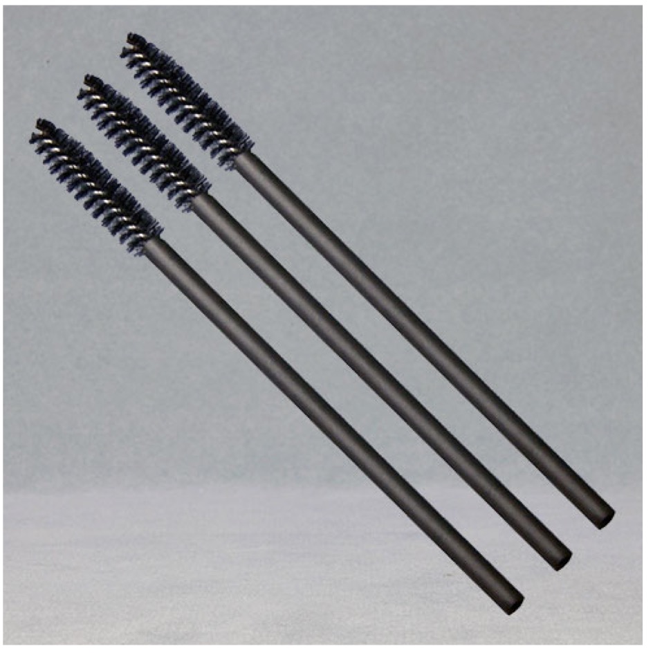 Caig Laboratories Inc. CONNECTOR CLEANING BRUSH, black, PU 100 - Image 2