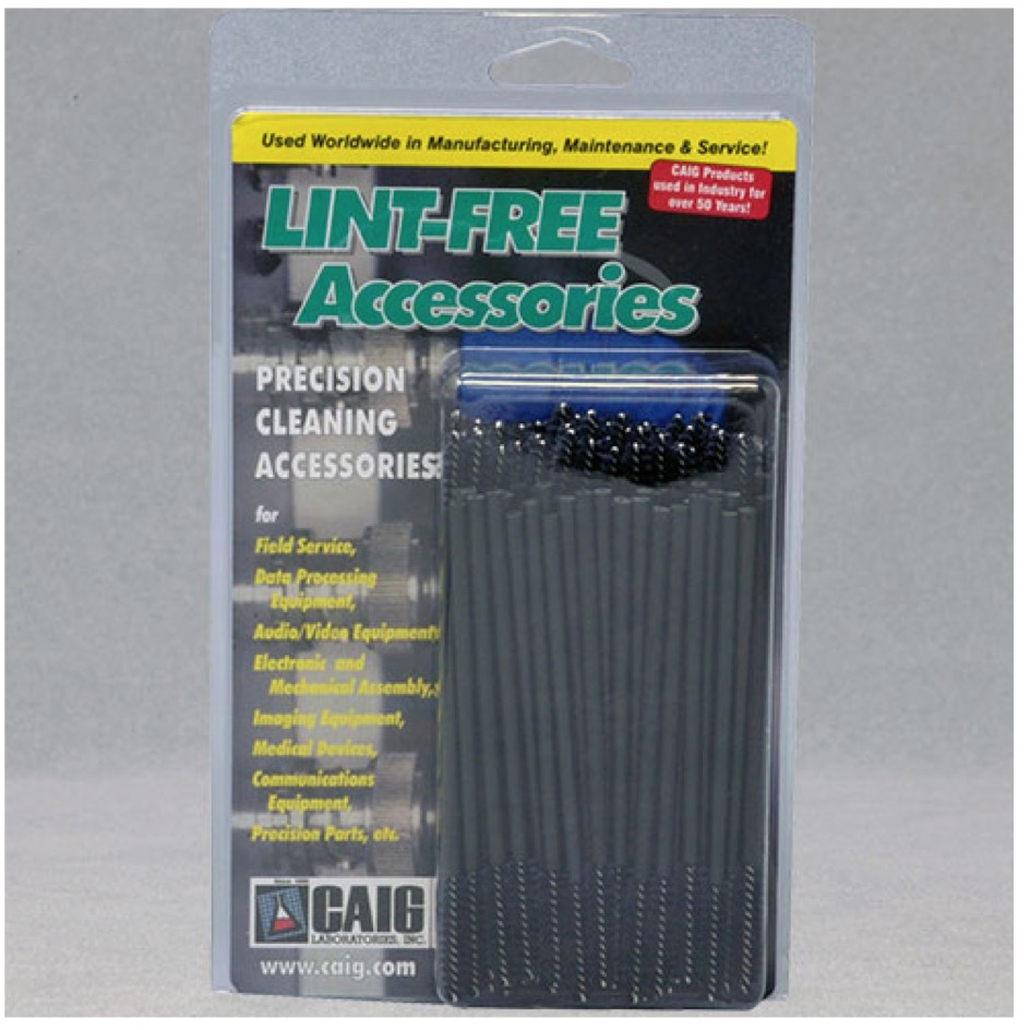 Caig Laboratories Inc. CONNECTOR CLEANING BRUSH, black, PU 100 - Image 3
