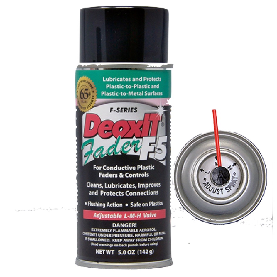 Caig Laboratories Inc. DeoxIT F5 Faderlube | 0,182 liter Spray can - Image 2