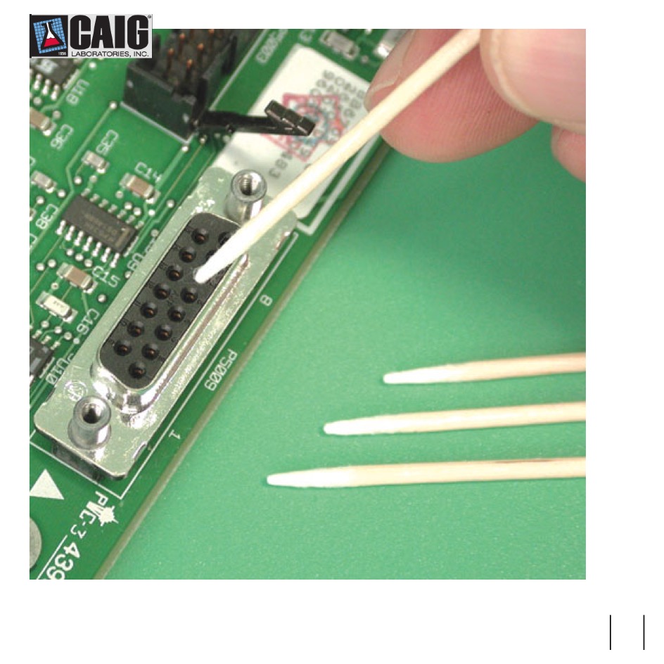 Caig Laboratories Inc. POINTER SWABS, weiss, VE 100