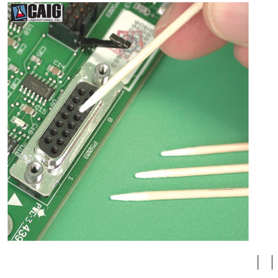 Caig Laboratories Inc. POINTER SWABS, white, PU 100