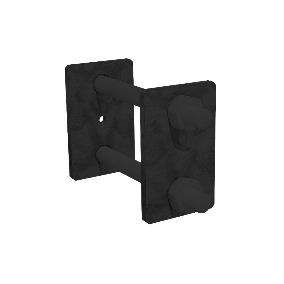 HOF HOFBOLT 200-2 Bolt Connector short, black - Image 2