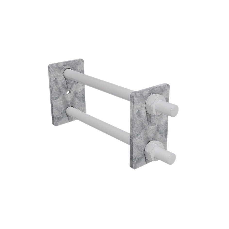 HOF HOFBOLT 200-2 Connecteur à visser long, Aluminium bruux – Image 2