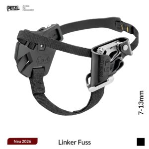 Petzl PANTIN® CLICK, 7-13mm Left foot, black