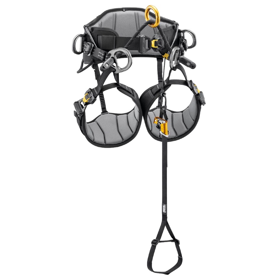 Petzl Set KNEE ASCENT, 7-13mm, schwarzgelb – Bild 7