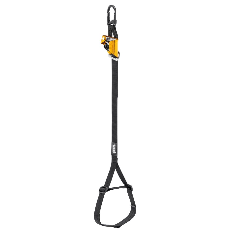 Petzl KNEE GRAB, 7-13mm, schwarzgelb – Bild 2