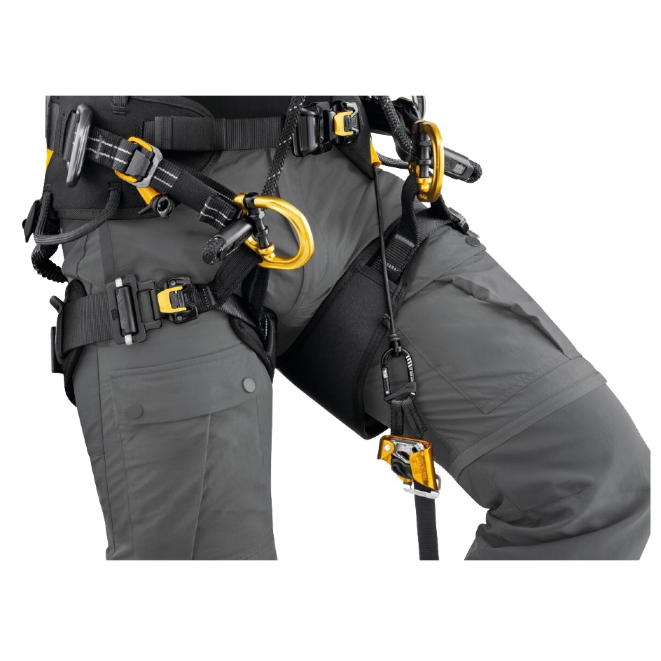 Petzl KNEE GRAB, 7-13mm, schwarzgelb – Bild 3