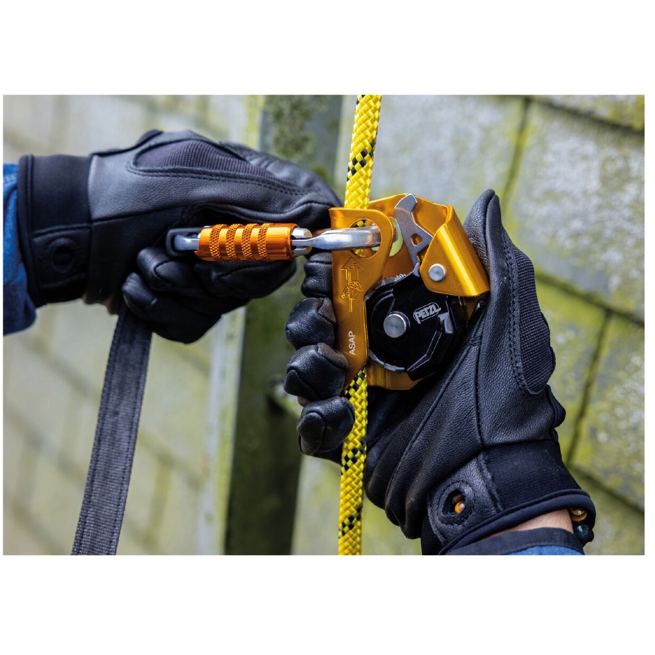 Petzl ASAP®, 10-13mm, gelbschwarz – Bild 7
