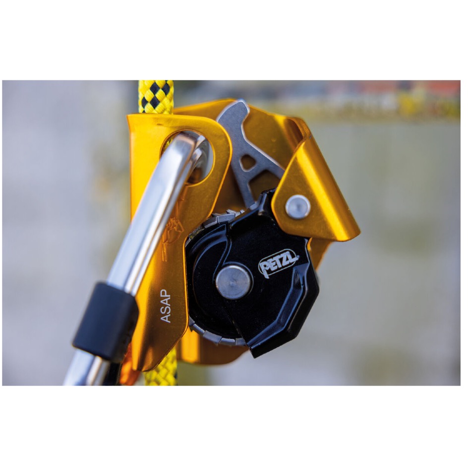 Petzl ASAP®, 10-13mm, gelbschwarz – Bild 8