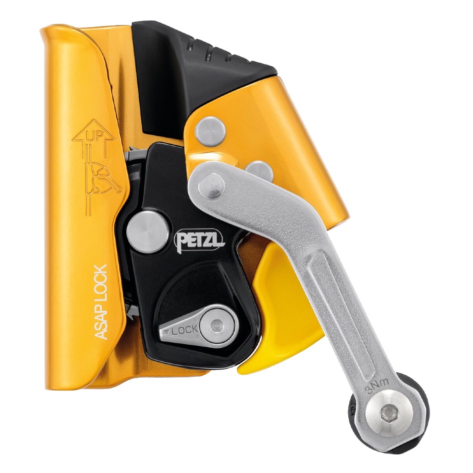 Petzl ASAP® LOCK, 10-13mm, yellowblack - Image 2